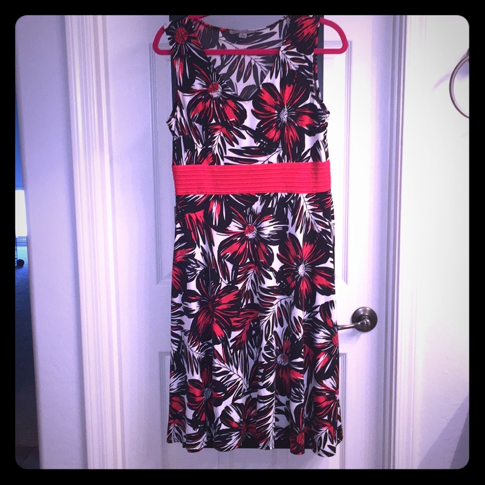 Danny and Nicole floral dress